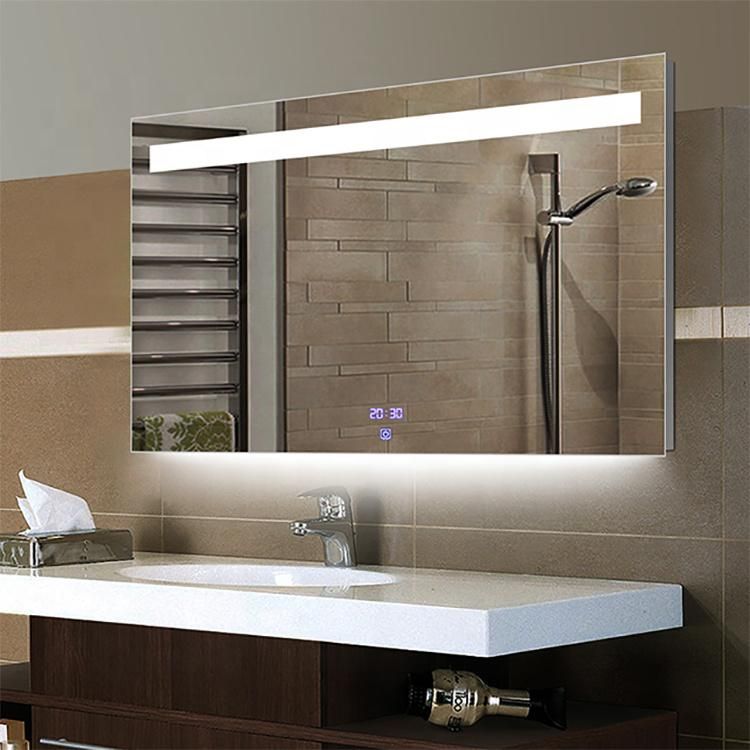 Custom China Mirror Supplier Anti-Fog LED Vanity Mirror for Bathroom