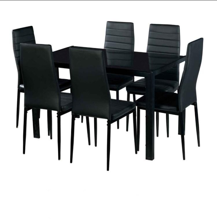 Popular Glass Dining Tables Dining Room Furniture Chinese Rectangular Dining Tables