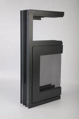 Aluminum Alloy Double Glass Sound Insulation Casement Window Aluminum Profile