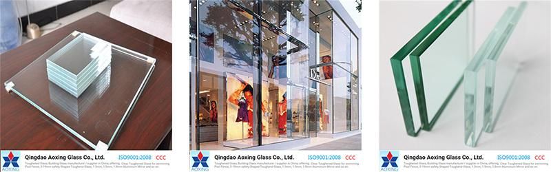 Customizable Super Fine and High Transparent Sheet Glass
