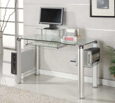 Tempered Glass Computer Desk with En12150