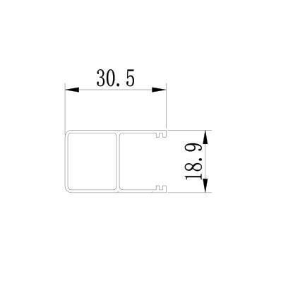 Chinese Supplier Hight Quality Aluminium Casement Window Profiles for Singapore Market