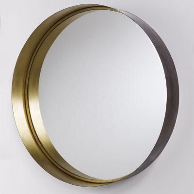 Low Price Round Bath Salon Barber Wall-Mounted Wall Hanging Mirror for Bedroom
