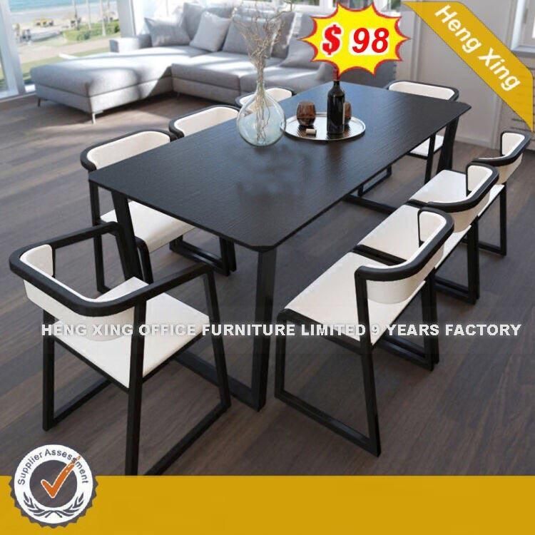 High Quality Black and White Color Outdoor Chair Table Set Dining Home Furniture Dining Table Desk
