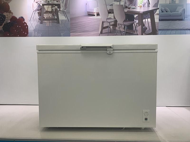 Good Price OEM ODM 101L Single Door Chest Deep Freezer Ice Cream Showcase with 65mm Foaming Insulation