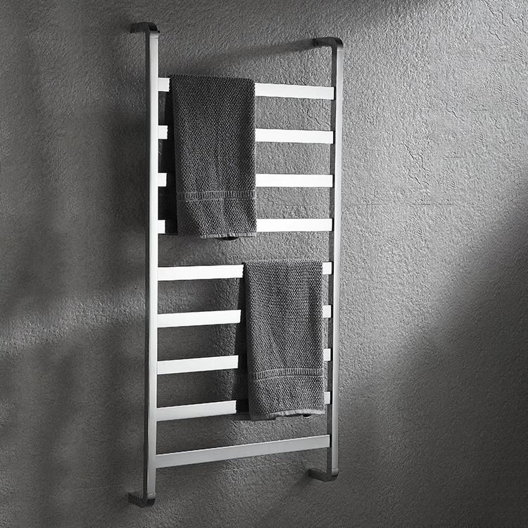 Kaiiy 304 Stainless Steel Towel Warmer Bucket Electric Towel Rack Bathroom Towel Warmer Heater Rack