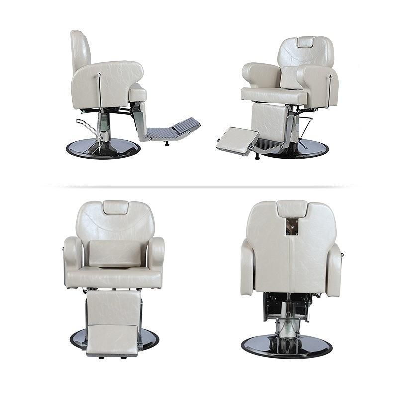 Hl-9251A Salon Barber Chair Hl-9244 for Man or Woman with Stainless Steel Armrest and Aluminum Pedal