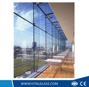 2- 19mm Clear Float Glass for Window/ Door/ Building