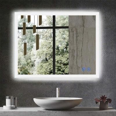 Backlit LED Mirror 5mm High Quality Mirror for Hotel Home Bathroom Intelligent Smart Mirror with Touch Sensor