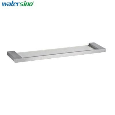 Stainless Steel 304 Bathroom Accessories Glass Bathroom Shower Shelf