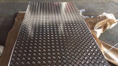 1060 H14 Big 5 Bars Checkered Aluminium Sheet
