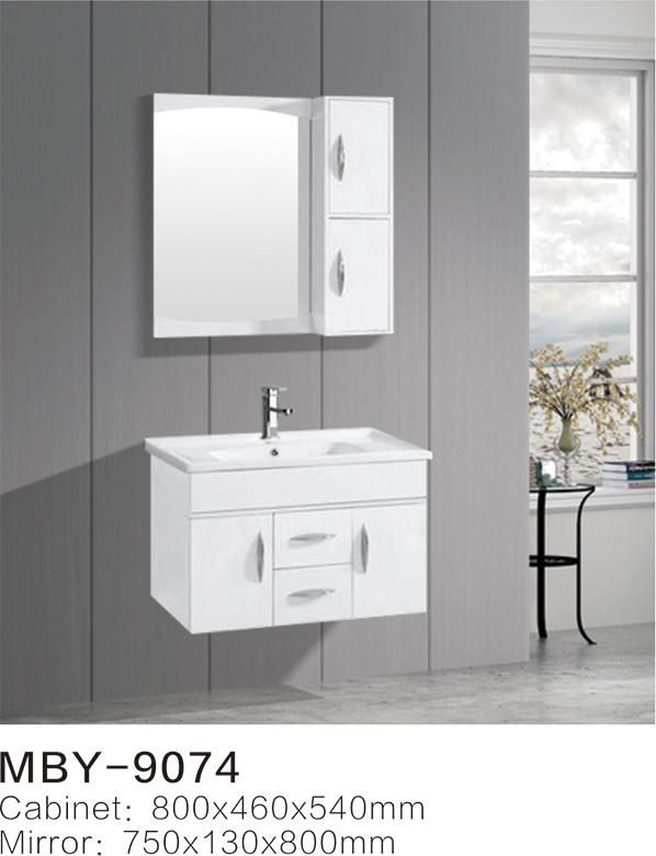 600mm Wall Hung Bathroom Cabinet High Gloss Painting Bathroom Furniture