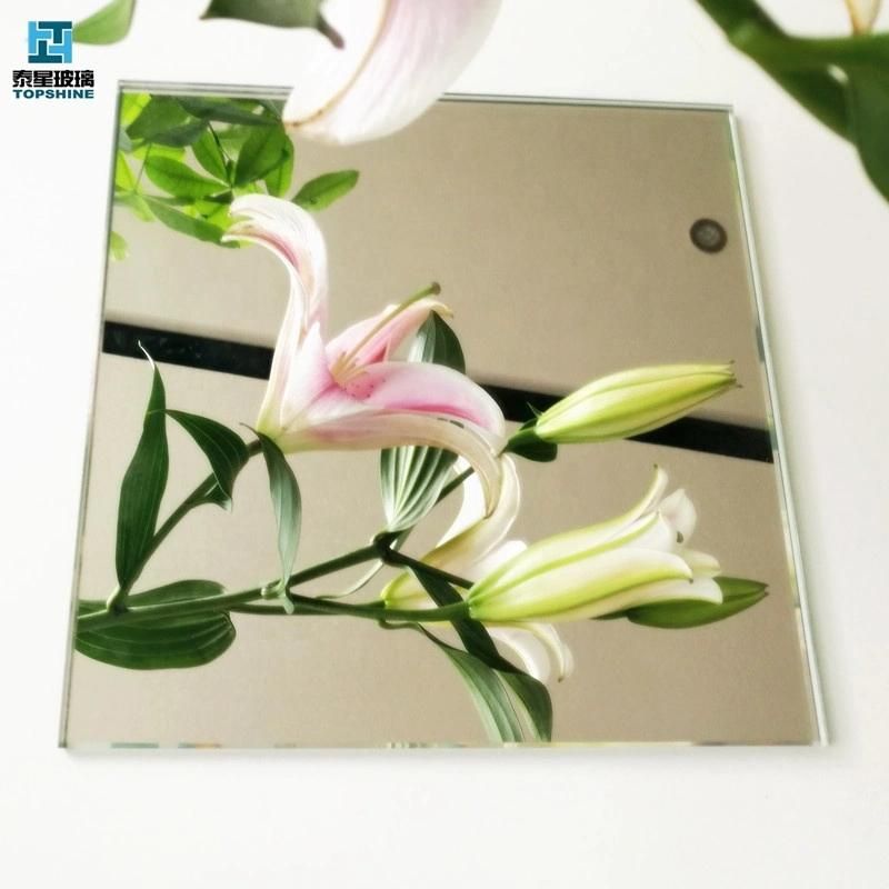 Wholesale and Customized Safety Silver Mirror for Bathroom Decoration