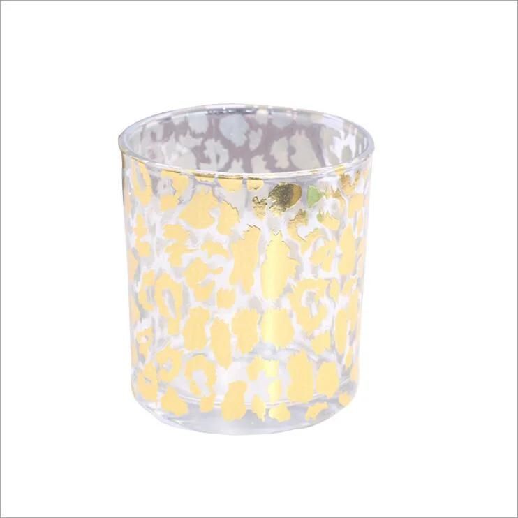 New Design Glass Candle Jar Christmas Votive Candle Holder
