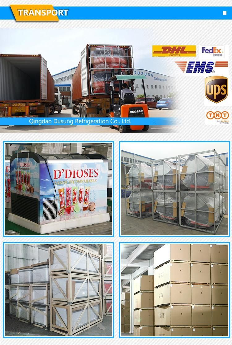 Wholesale Glass Door Display Freezer Cabinets Supermarket Refrigeration
