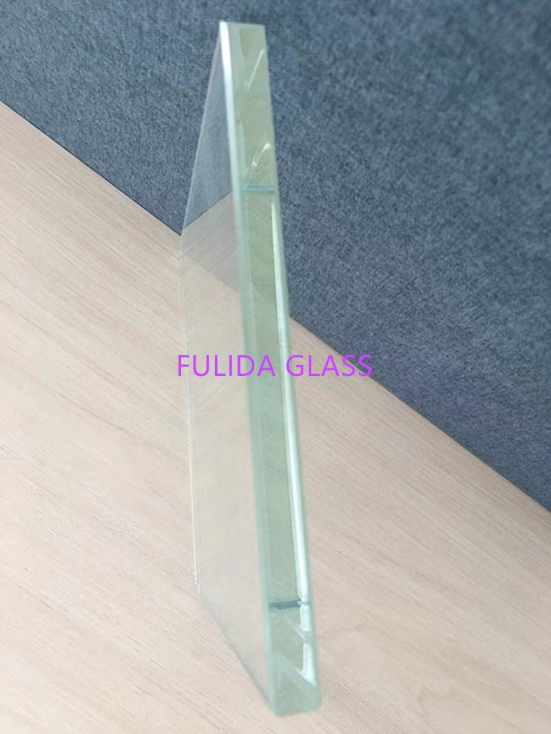 10mm Ultra Clear Low Iron Flat Grinding Edge Float Glass