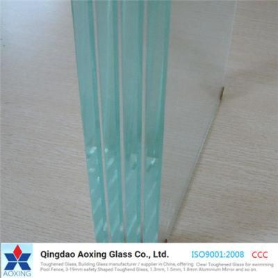 Made in China 3-19mm Super Transparent Glass, with Ce, ISO9001 Certification