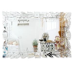 Silver Surface Domestic Rectangle Mirror Gold Full Length Wall Mirror