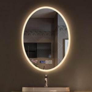LED Hardwired Round Touch Sensor Bathroom Mirror
