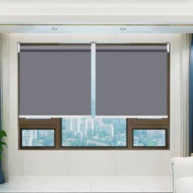 High Quality Fiberglass Window Blockout Curtain Fabric Windproof Roller Blinds