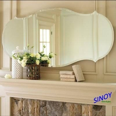 Irregular Design Mirror Tile with Customized Cutting