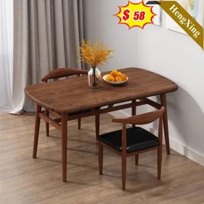 Factory Direct Living Room Restaurant Home Furniture Sale Modern Dining Wood Table