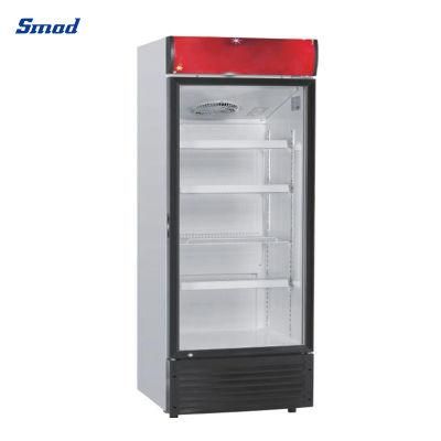 Soft Drink Glass Door Commercial Refrigerator, Upright Showcase Refrigerators