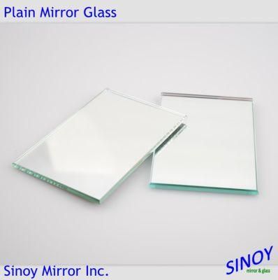 Sinoy Mirror Inc 1.1mm to 6mm Double Coated Waterproof Clear Silver Mirror Glass for Furniture, Bathroom or Decorative Applications