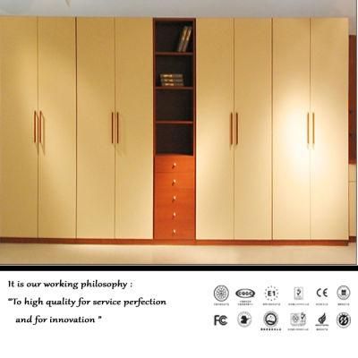 2015 Modern High Quality Open Door Wardrobe (FY891)