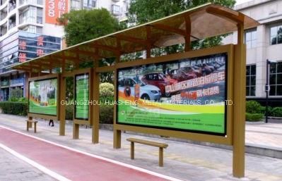 Bus Shelter for Public with Advertising (HS-BS-C016)