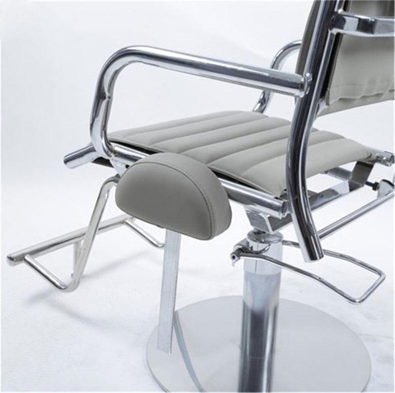 Hl-1160 Salon Barber Chair for Man or Woman with Stainless Steel Armrest and Aluminum Pedal