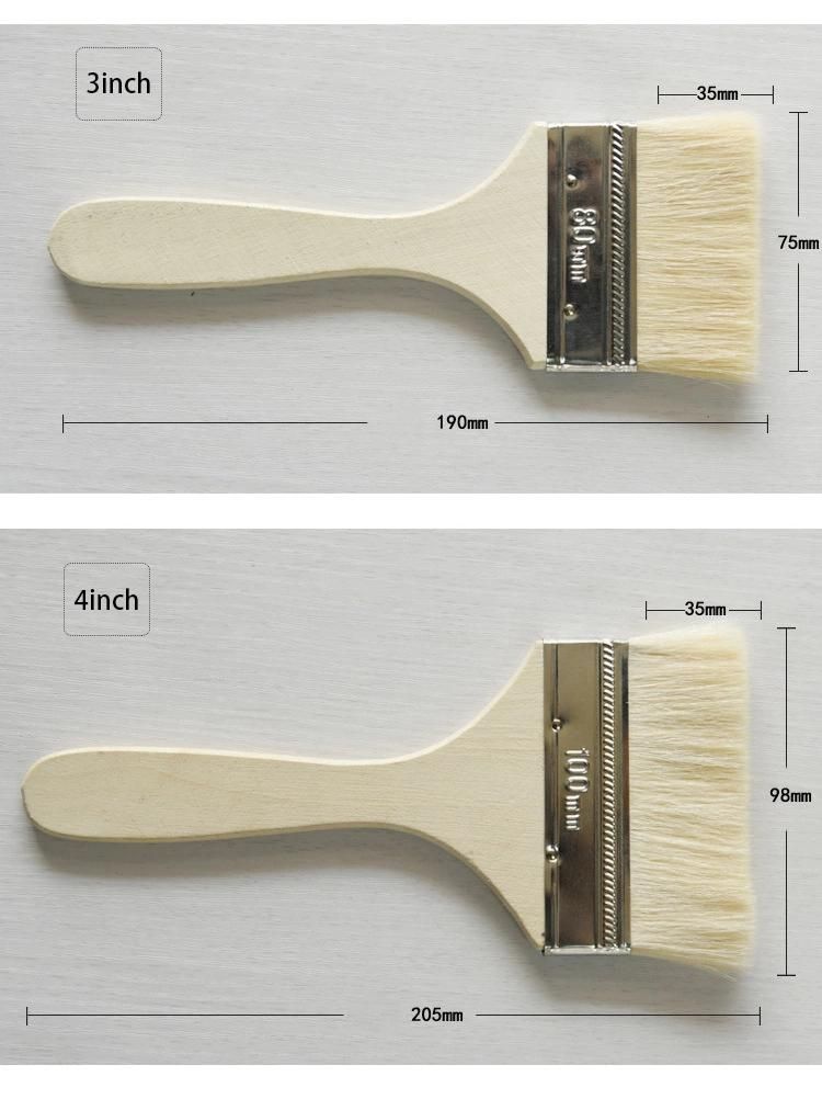 Painting Tool Wooden Wool Hair Brush Whosale