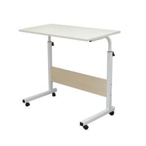 Wholesale Furniture White Maple Adjustable Height Mobile Home Desk Modern Simple Computer Desk