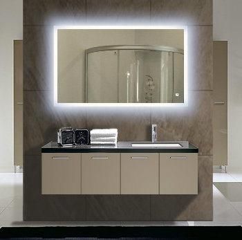 Rectangle Wall Mounted Fog Free Bathroom LED Mirror