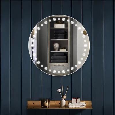 Factory Price Hotel Backlight Round Bathroom LED Mirror