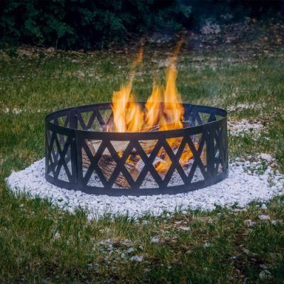 Good Quality Decoration Glass Gas Fire Pit Reflective Crushed Fire Glass