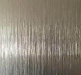 Brushed Silver Aluminum Coil Sheet