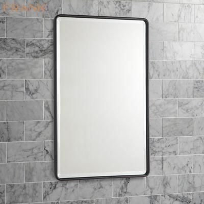 Waterproof Metal Framed Decorative Wall Rectangle Bathroom Mirror