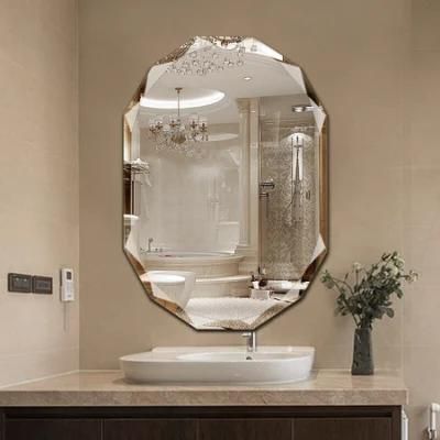 High Performance Diamond Shape Waterproof Venetian Glass Mirrors Advanced Design Home Decor Wall Mirror