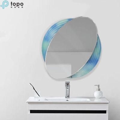 Decorative Frameless Fogless Wall Art Cosmetic Wall Make up Mirror (MR-YB4-DJ005)