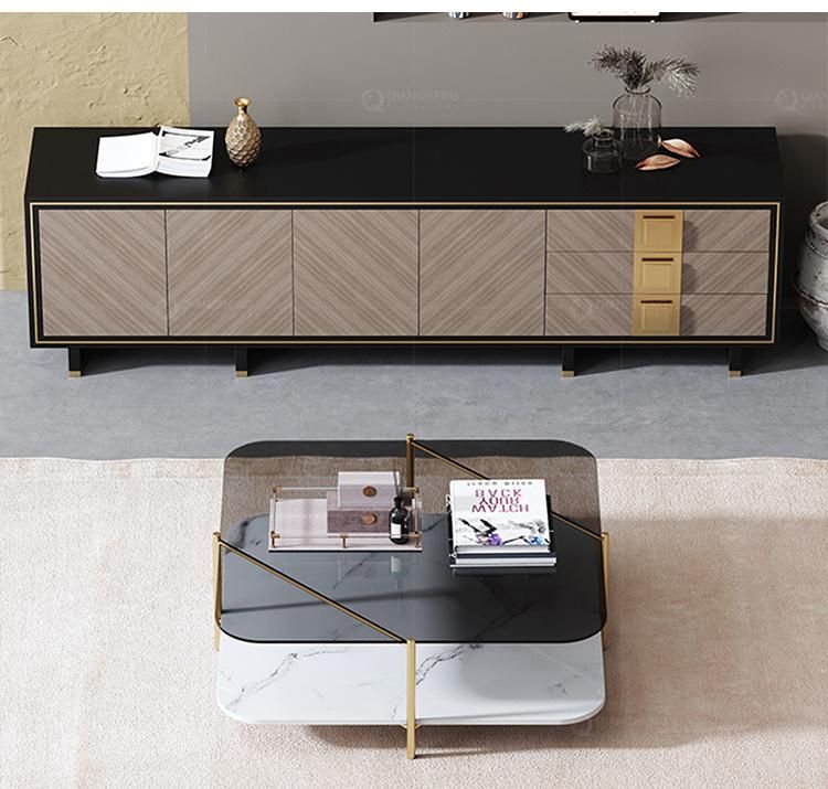 Storage Coffee Table Modern Used Wood Cabinet Table