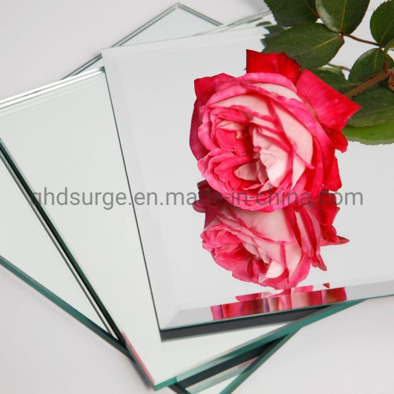 3mm Decorative Double Lacquer Silver Mirror Glass Aluminum Mirror Sheet