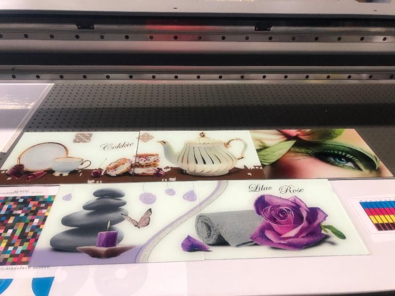 Ntek High Quality UV Flatbed Printer for Glass Printing Machine