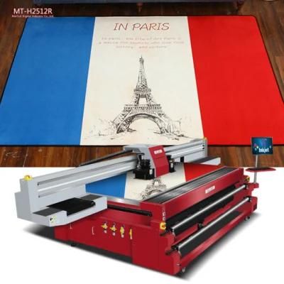 Large Format Ricoh Gen5 Printhead UV Flatbed Printer for Glass and Acrylic Printing