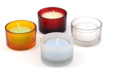 Clear Glass Tealight Candle Holders (24 Pack) 1.25 X 2 Inches