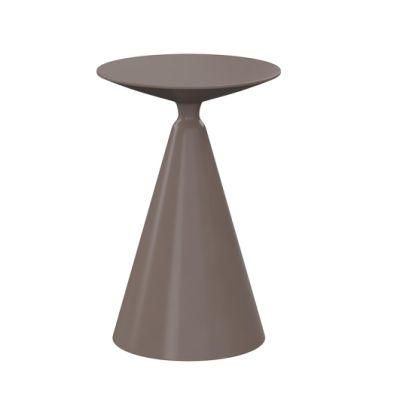 Jx139b, Side Table with Natural Steel, Home and Hotel Furniture Customization