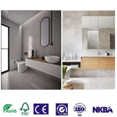 New Style Design OEM Wallmounted Irregular Design Bathroom Vanity Cabinet