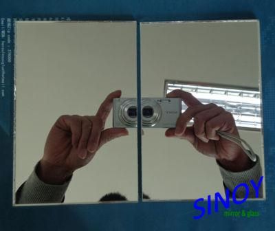 Shape Mirror Glass/ Silver Mirror Glass with Double Coated Paint