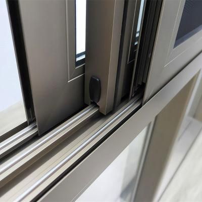 Thermal Break Aluminium Window Sliding Aluminum Alloy Frame Double Glass Sliding Windows