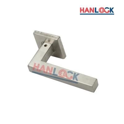 Wholesale Square Shape Stainless Steel Door Handle for Solid Wood